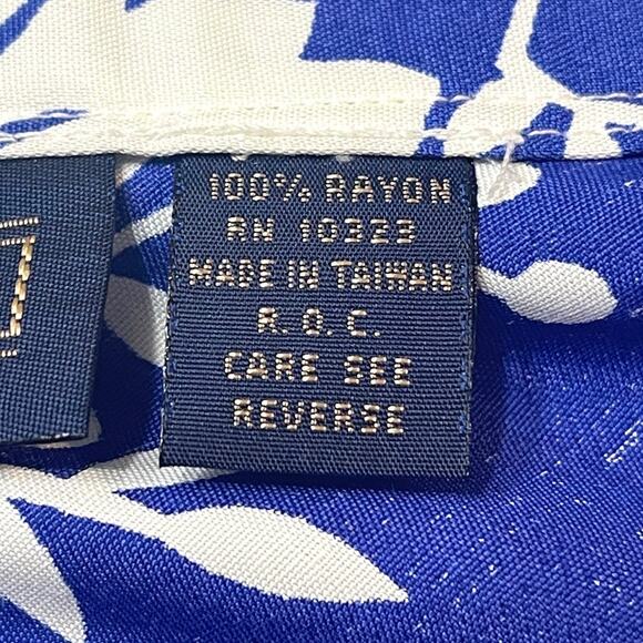 Vintage Herman Geist Floral Maxi Skirt | Size 12 | Late 80s–Early 90s - Picture 8 of 9